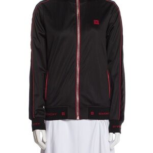 Givenchy Black Jacket with Red Accents